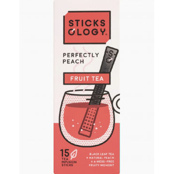 Sticksology-活力蜜桃紅茶(15支裝）